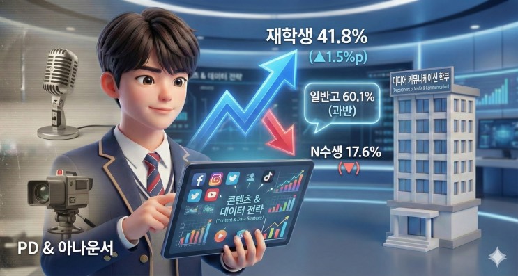유튜브 보는 아이를 혼낼 게 아니라 '분석'하게 하라. 미디어커뮤니케이션학과 입시 로드맵