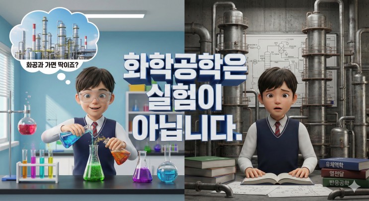 '화학 실험 좋아하는 우리 아이, 화공과 가면 딱이죠?' 중학교 때 이 '착각' 안 버리면 큰일 납니다