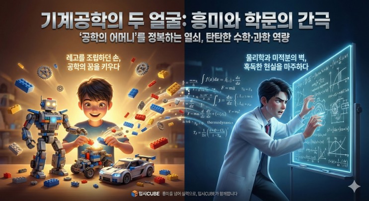 로봇을 좋아하는 아이, '기계공학'을 꿈꾼다면? 중학교 때 반드시 끝내야 할 입시 로드맵 (2028 대입)