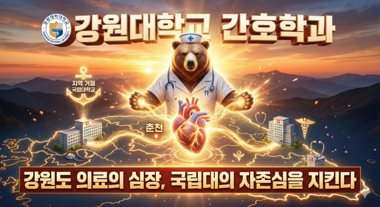 '서울 병원 취업? KTX 타고 가라! 가성비와 아웃풋 다 잡은 '반(?)수도권' 간호대' - 강원대학교 간호학과 아웃서울 유망학과