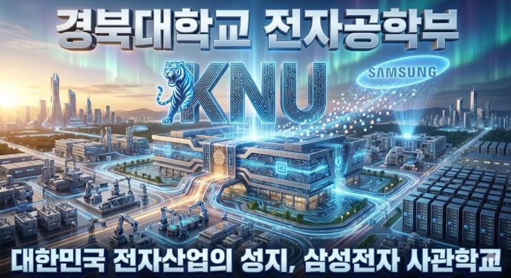 '삼성전자 임원 배출 비수도권 1위! '인서울' 간판 떼고 계급 장으로 붙자' - 경북대학교 전자공학부 아웃서울 유망학과