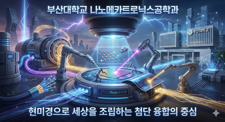 '취업률 92%의 괴물! 반도체와 로봇을 동시에 잡는 입시판 '블루오션''- 부산대학교 나노메카트로닉스공학과 아웃서울 유망학과