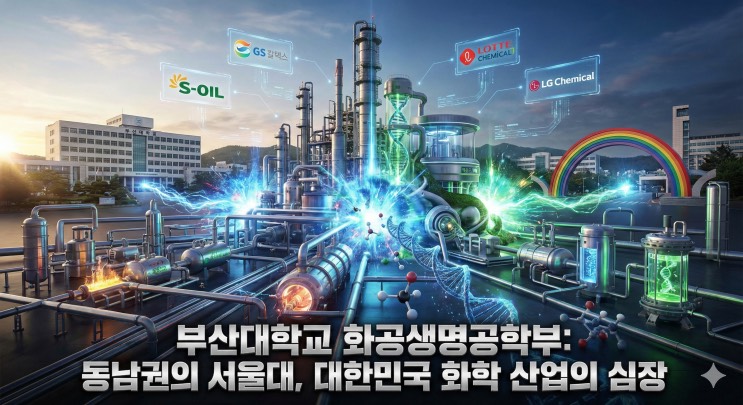 '연봉 1억 '기름집' 입사 프리패스? 의대 부럽지 않은 취업 깡패가 떴다'- 부산대학교 화공생명공학부 아웃서울 유망학과
