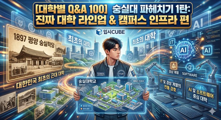 [대학별 Q&A 100] 숭실대학교 완벽 해부 — 인식·캠퍼스·기숙사·취업·간판 학과 리얼 가이드