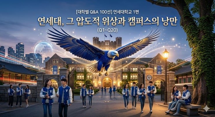 [대학별 Q&A 100] 연세대학교 완벽 해부 — 인식·캠퍼스·기숙사·취업·간판 학과 리얼 가이드