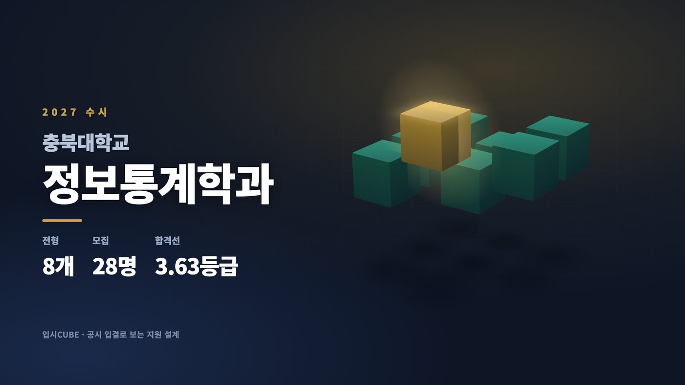 충북대 정보통계학과