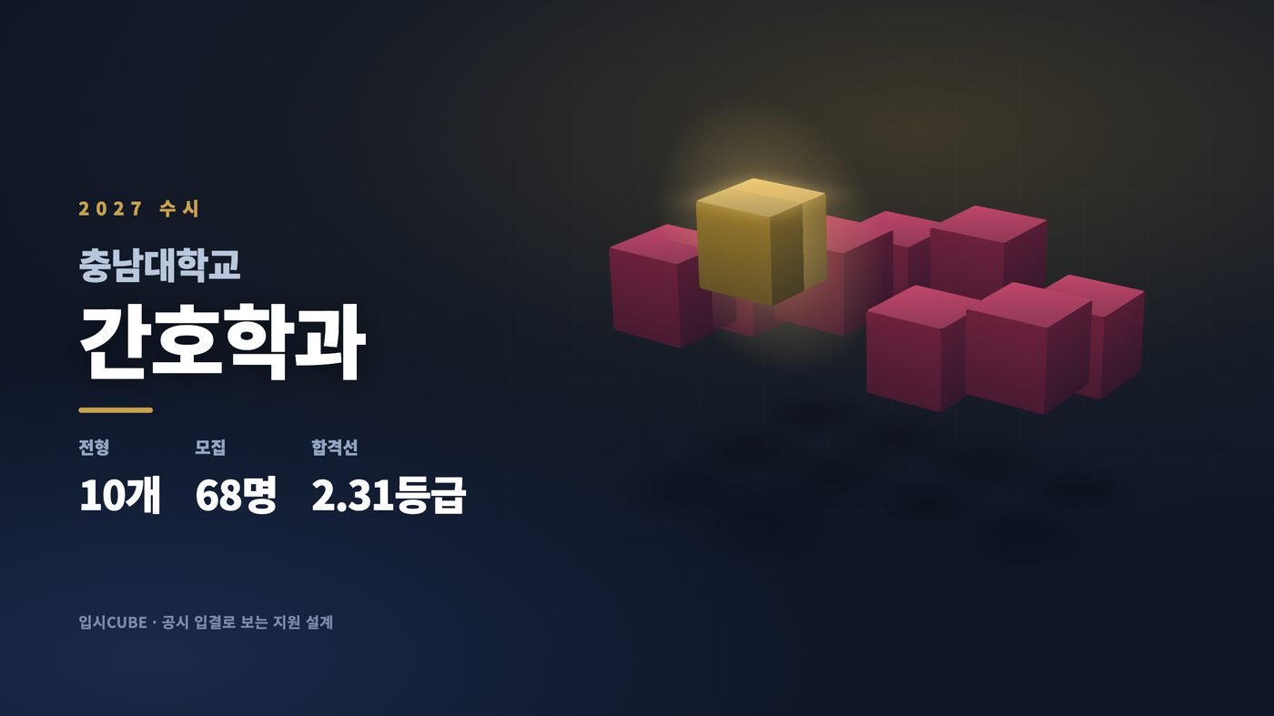 충남대 간호학과