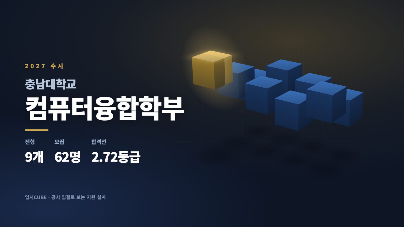 충남대 컴퓨터융합학부