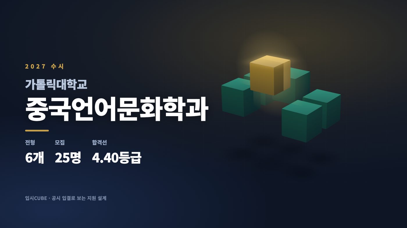 가톨릭대 중국언어문화학과