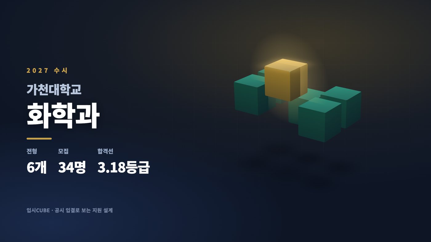 가천대 화학과