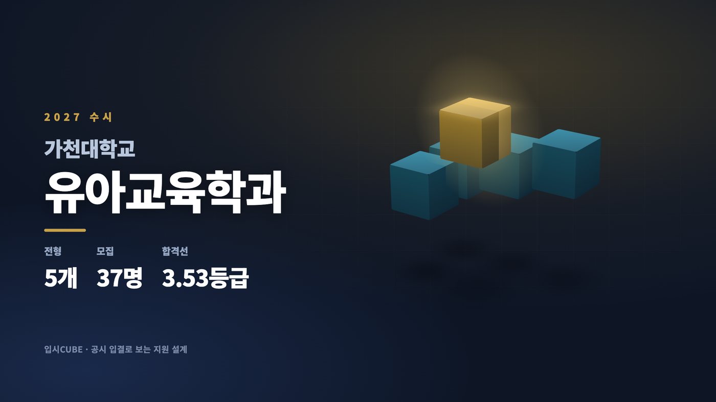 가천대 유아교육학과