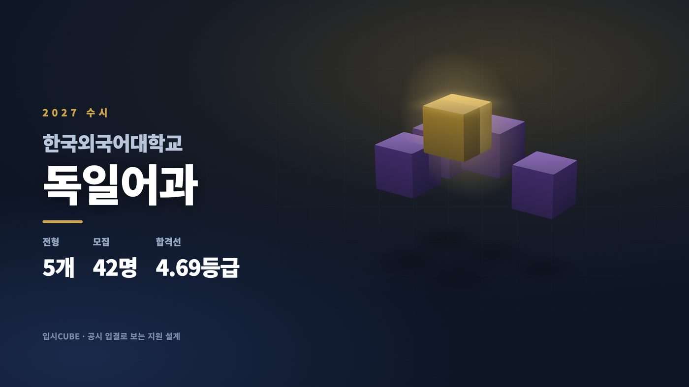 한국외대 독일어과