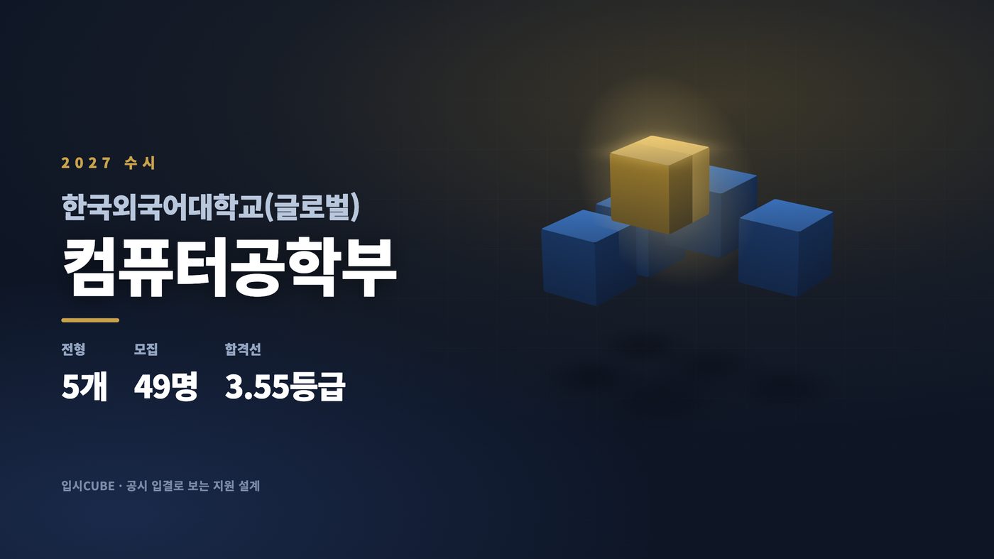 한국외대 글로벌 컴퓨터공학부