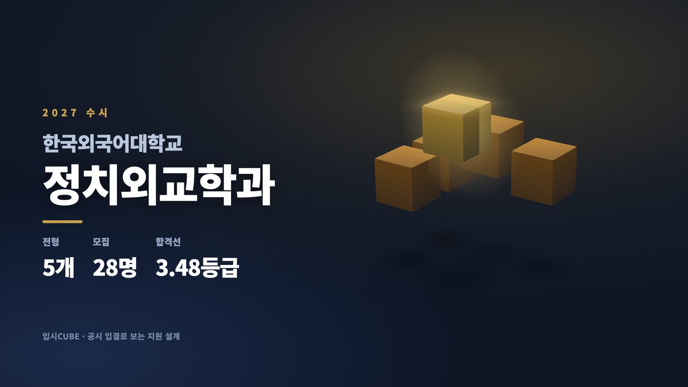 한국외대 정치외교학과