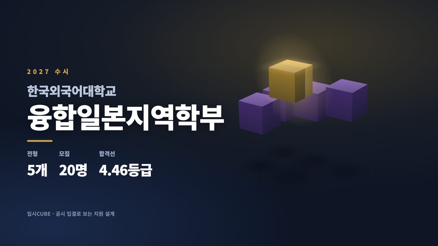 한국외대 융합일본지역학부