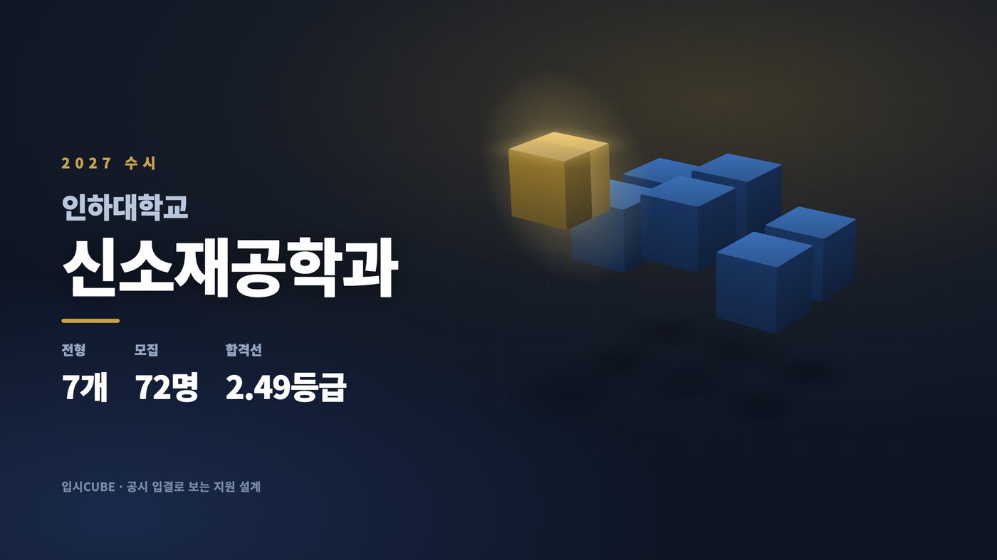 인하대 신소재공학과