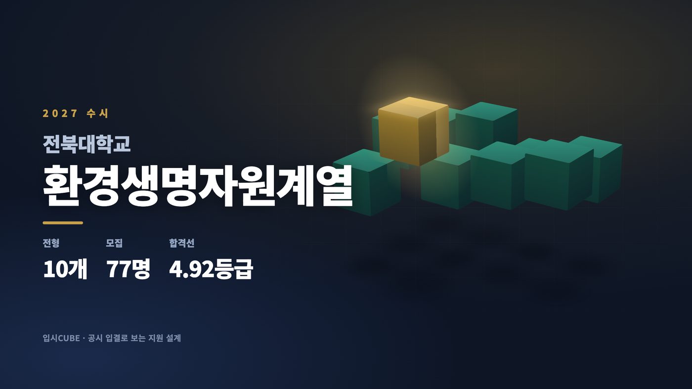 전북대 환경생명자원계열