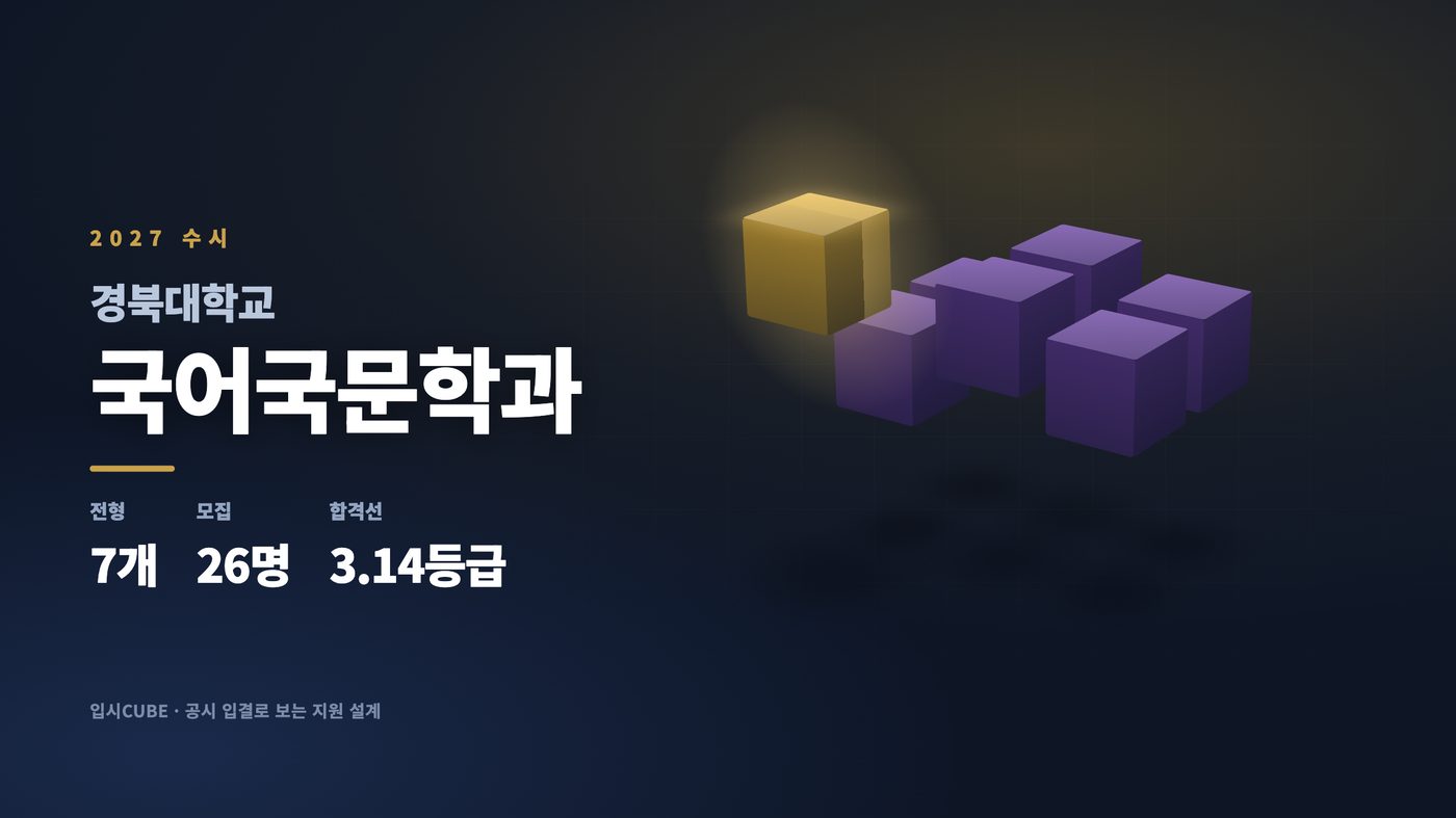 경북대 국어국문학과