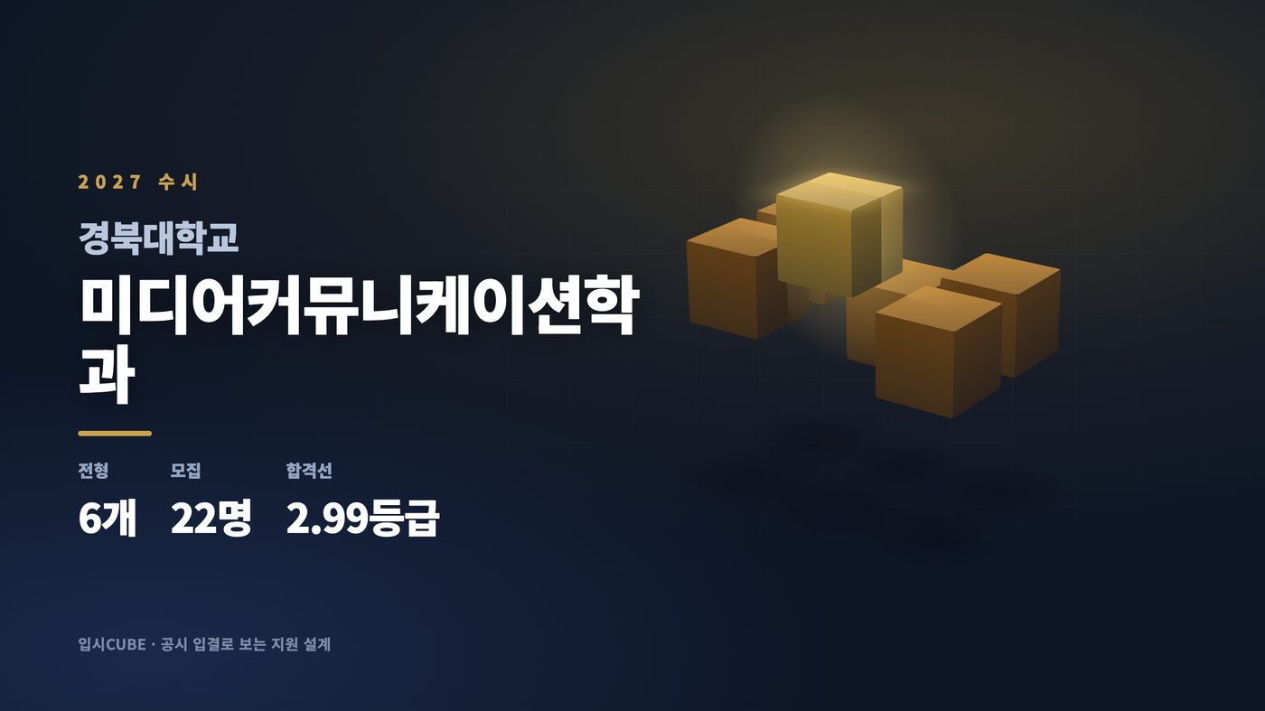 경북대 미디어커뮤니케이션학과