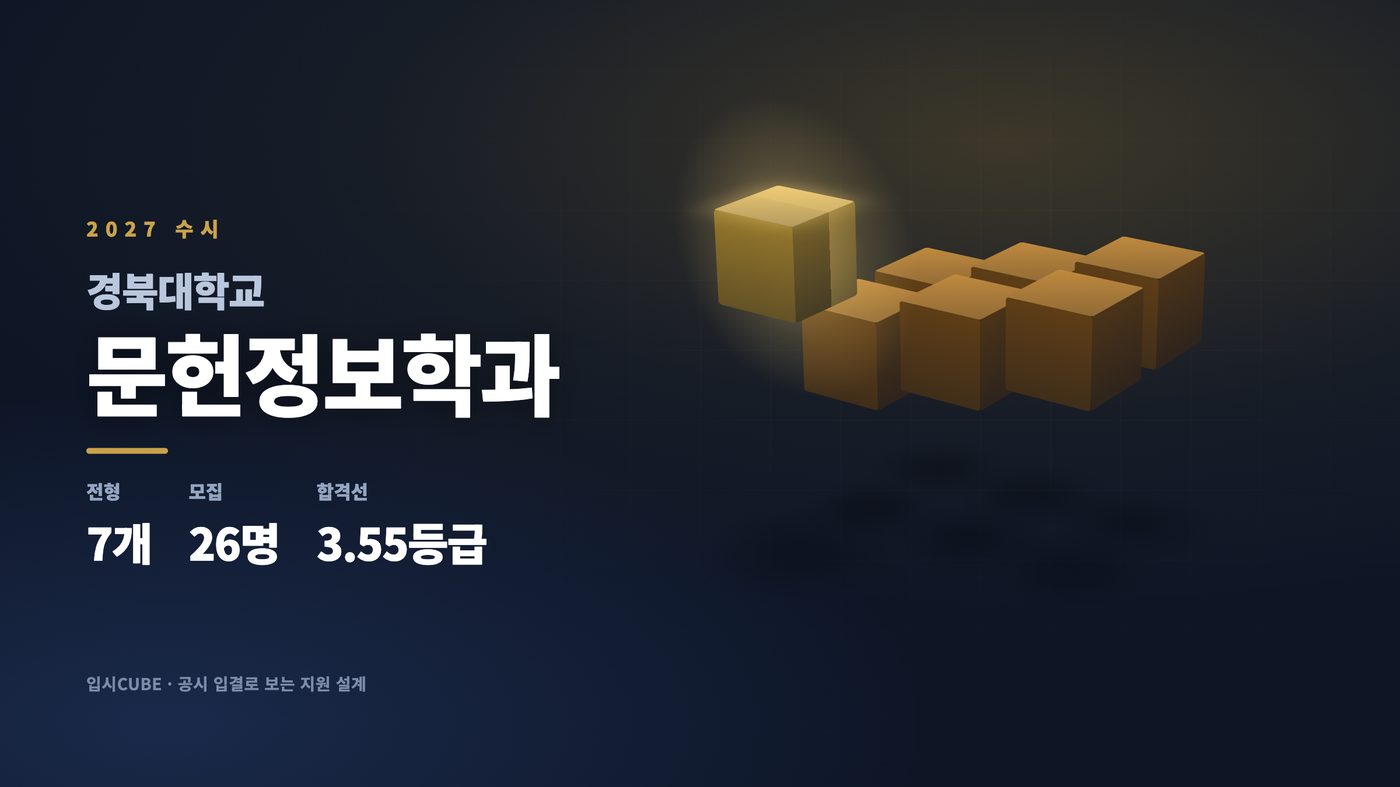 경북대 문헌정보학과