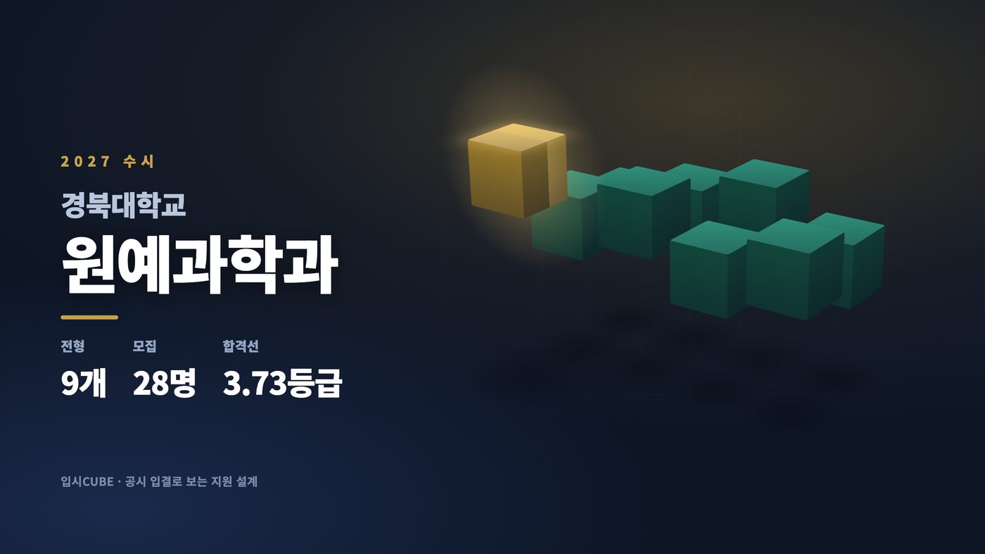 경북대 원예과학과