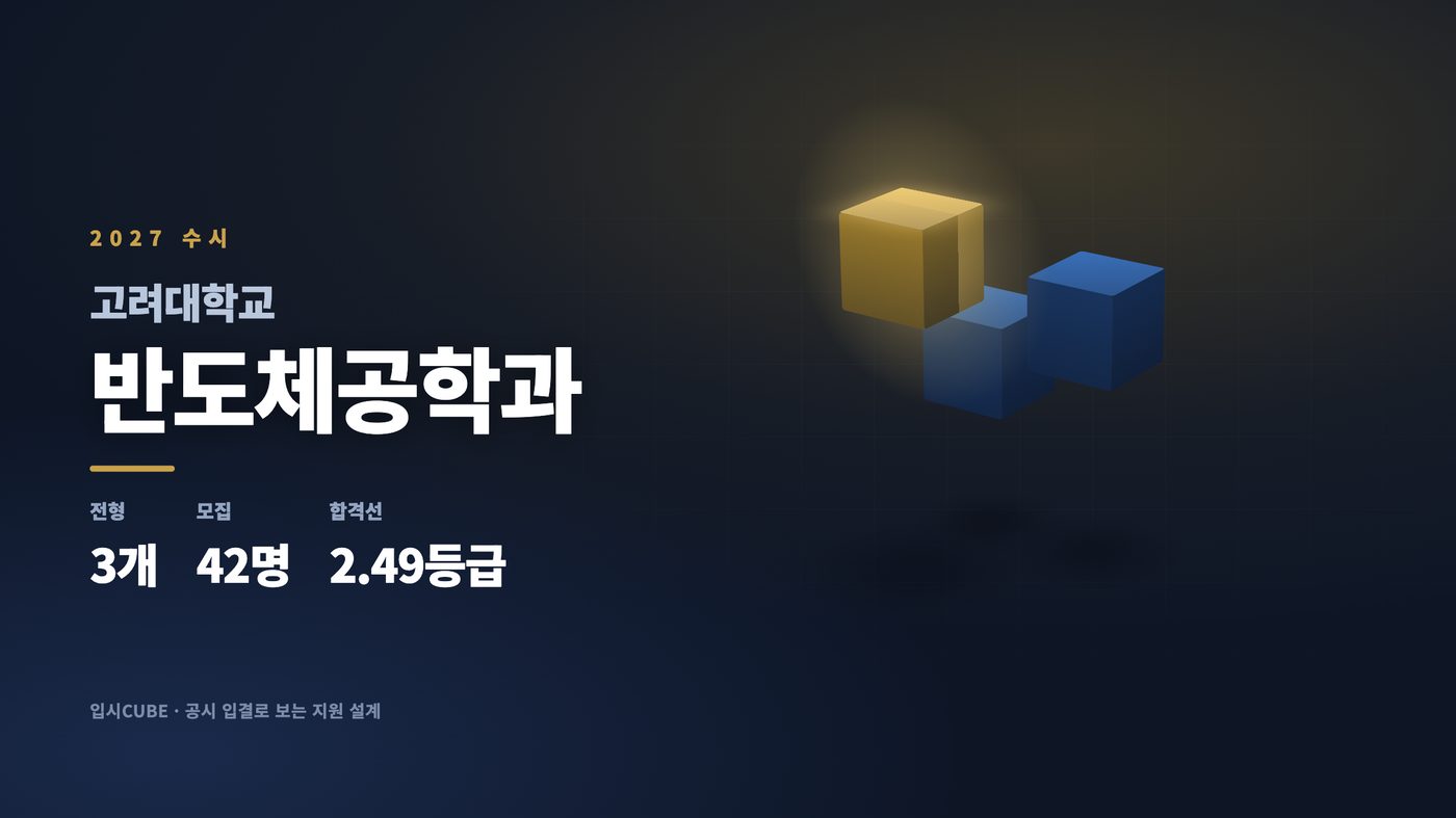 고려대 반도체공학과