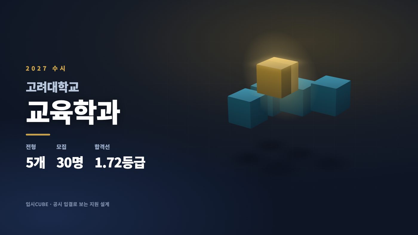 고려대 교육학과