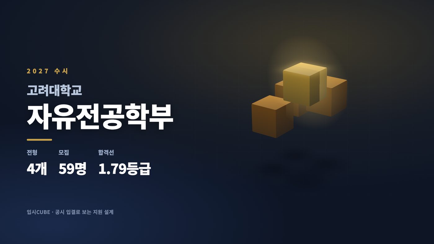 고려대 자유전공학부