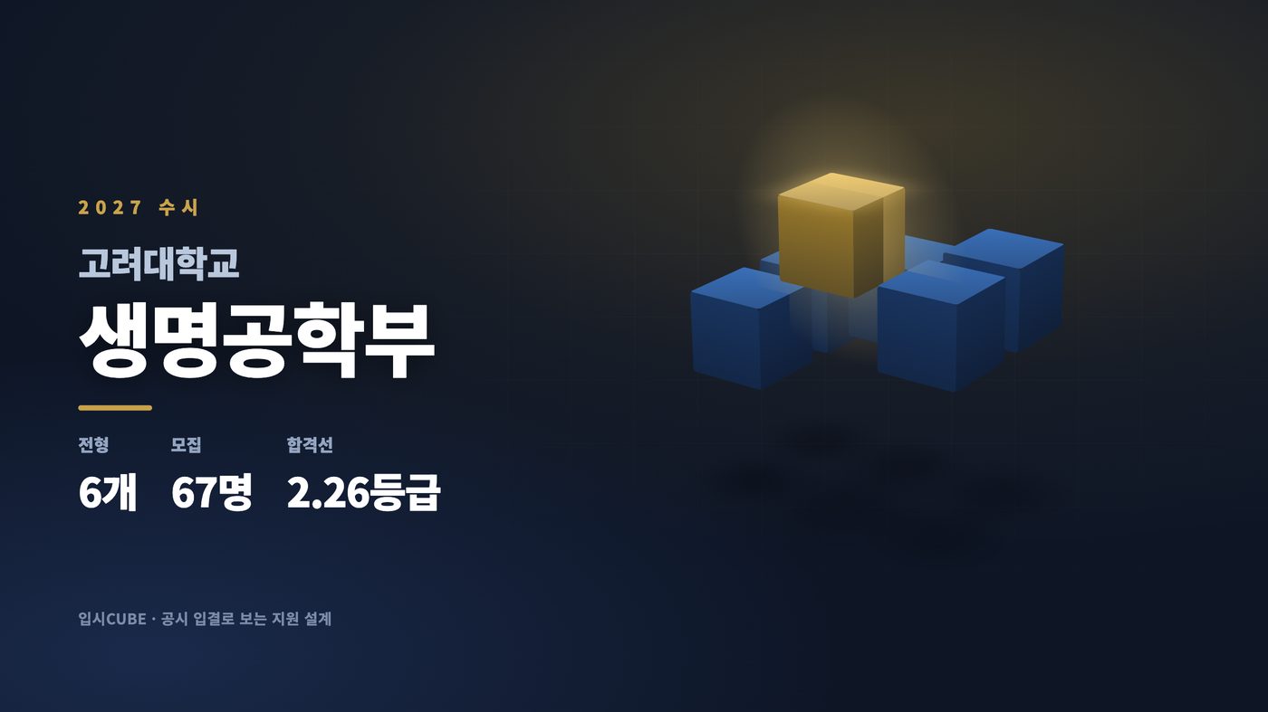 고려대 생명공학부