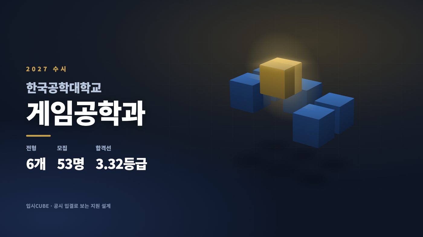 한국공대 게임공학과