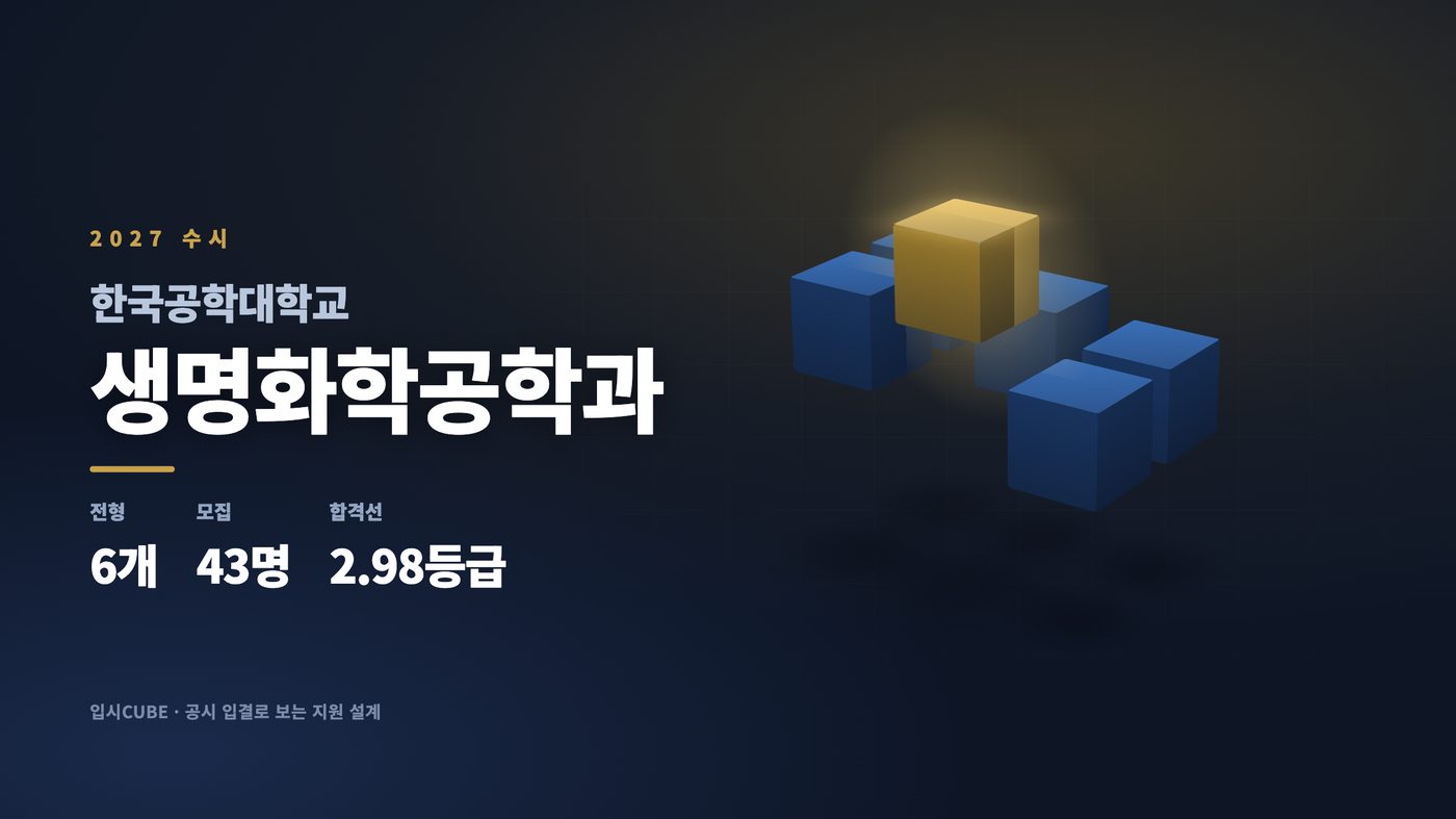 한국공대 생명화학공학과