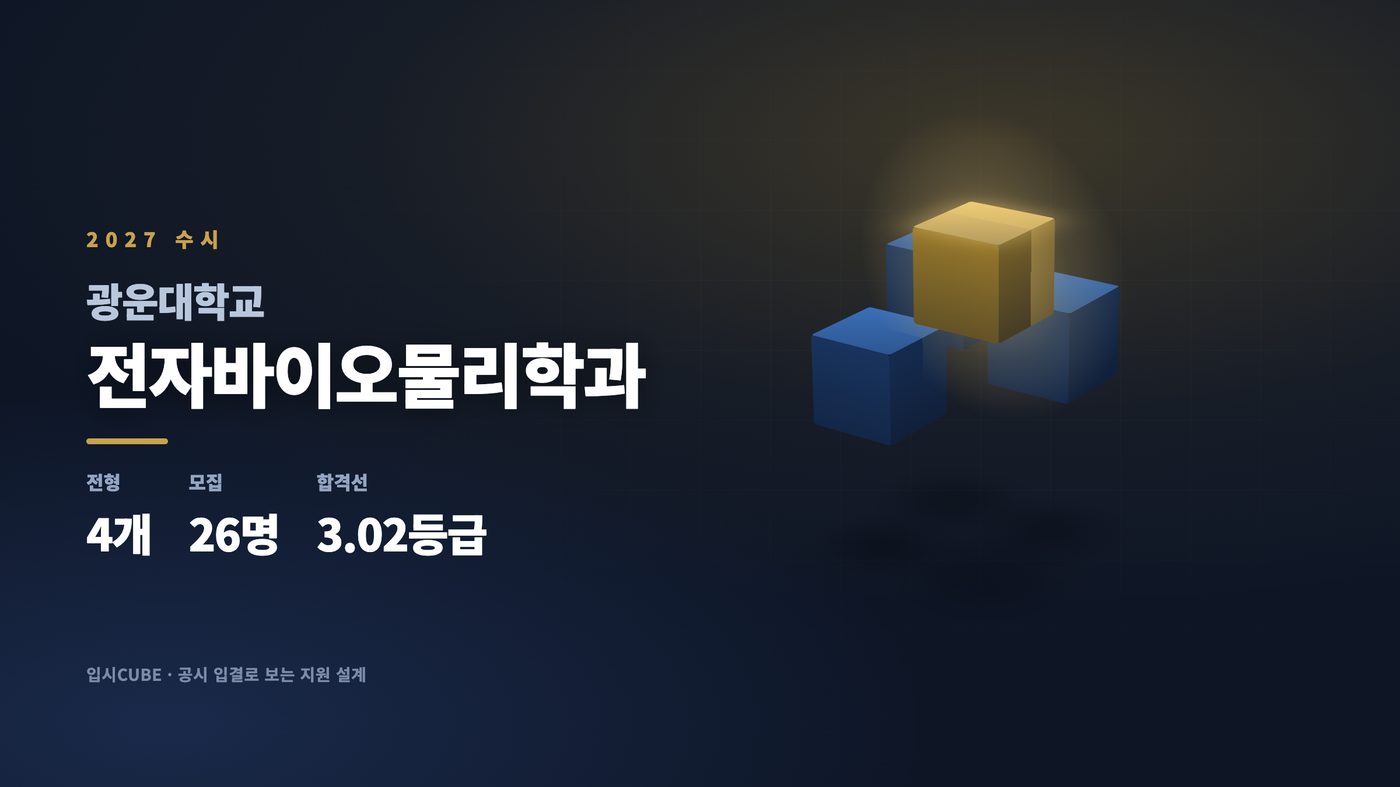 광운대 전자바이오물리학과