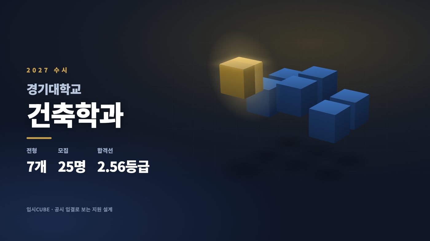 경기대 건축학과