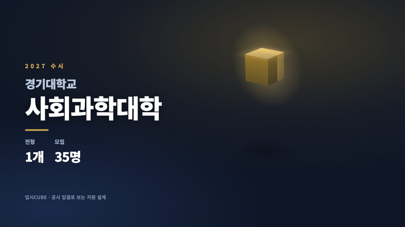 경기대 사회과학대학