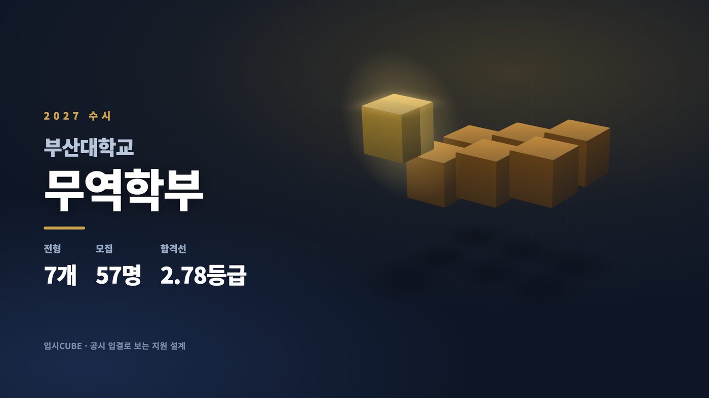 부산대 무역학부