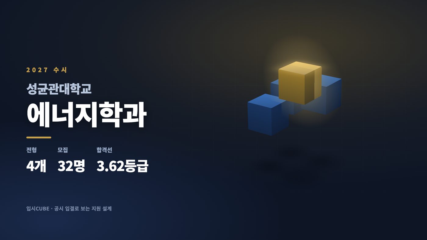 성균관대 에너지학과