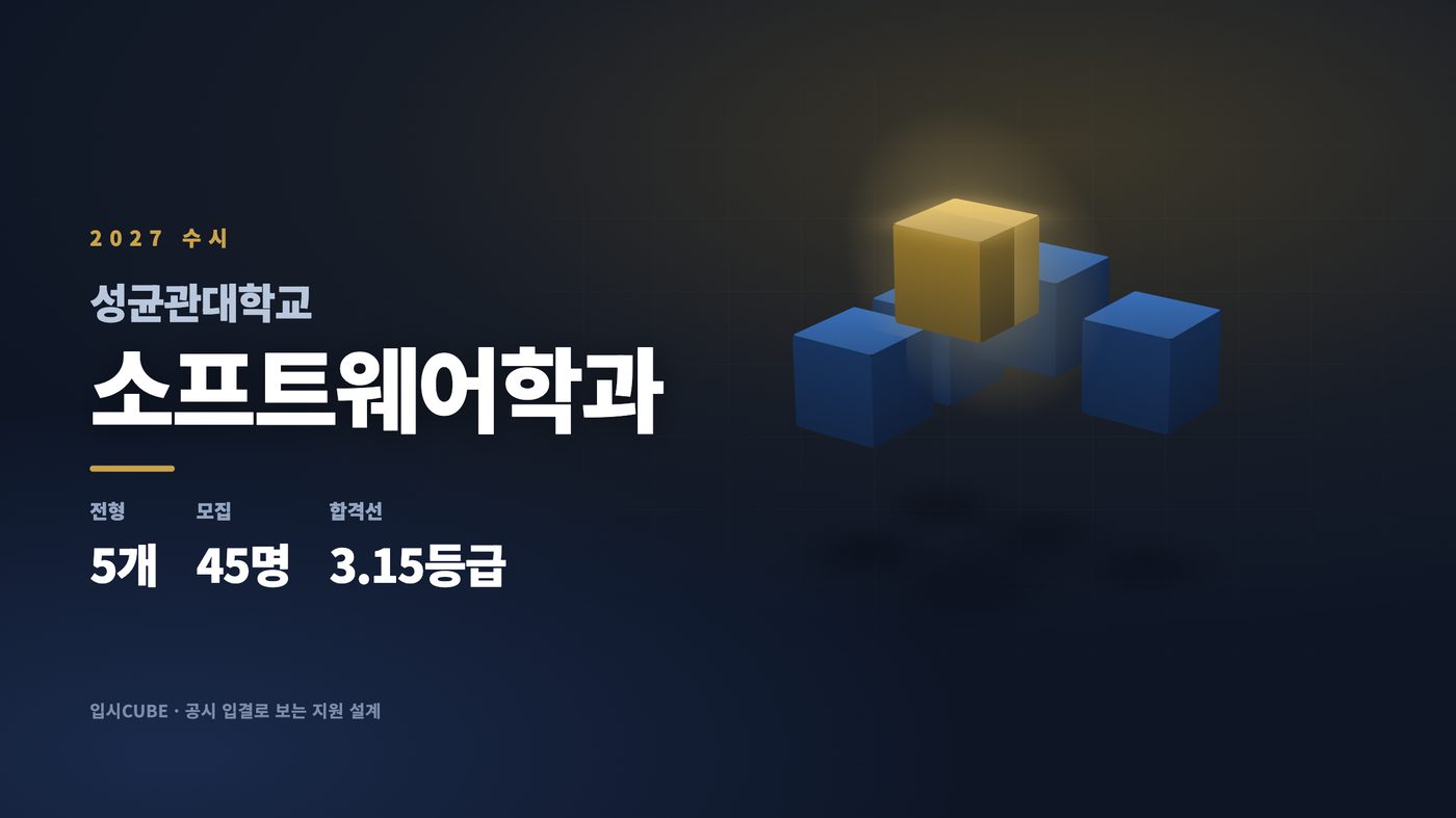 성균관대 소프트웨어학과