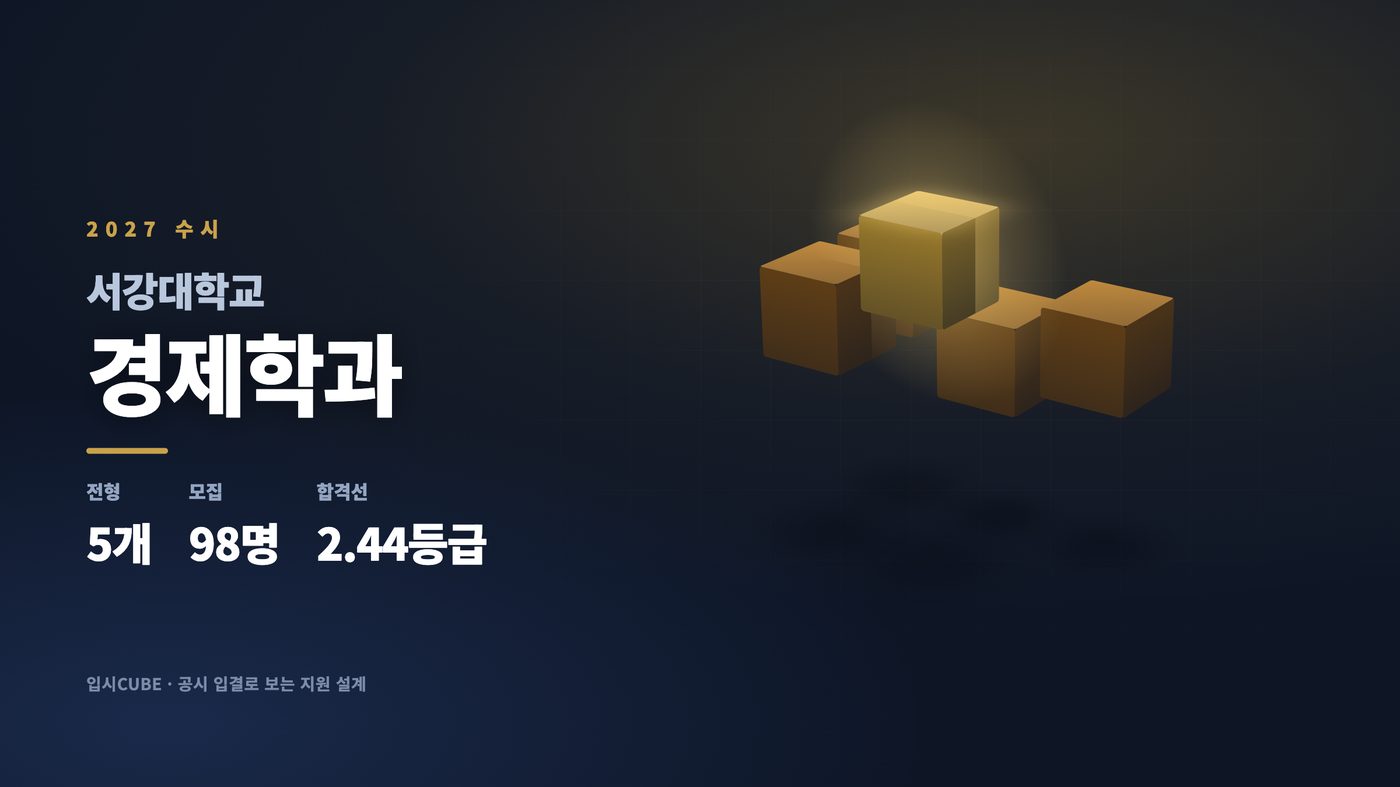 서강대 경제학과