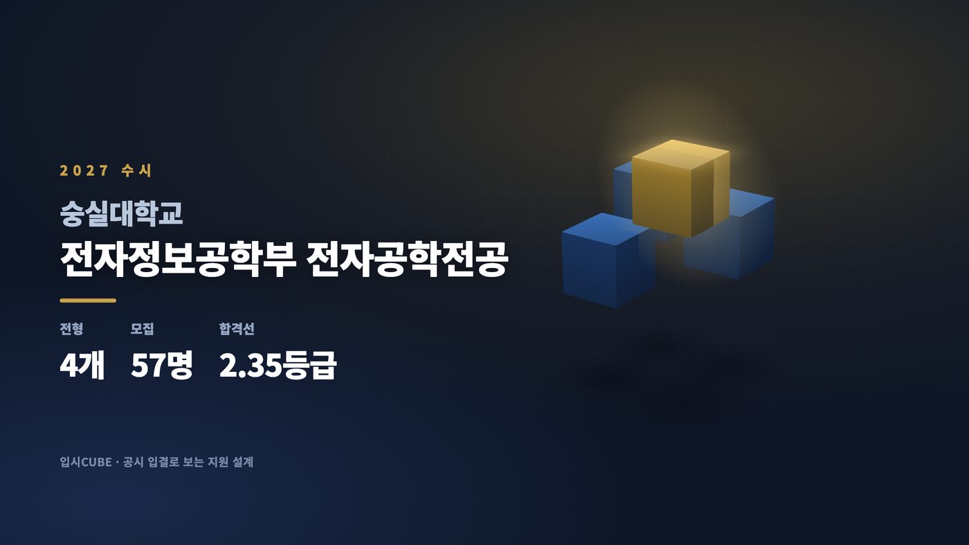 숭실대 전자정보공학부 전자공학전공