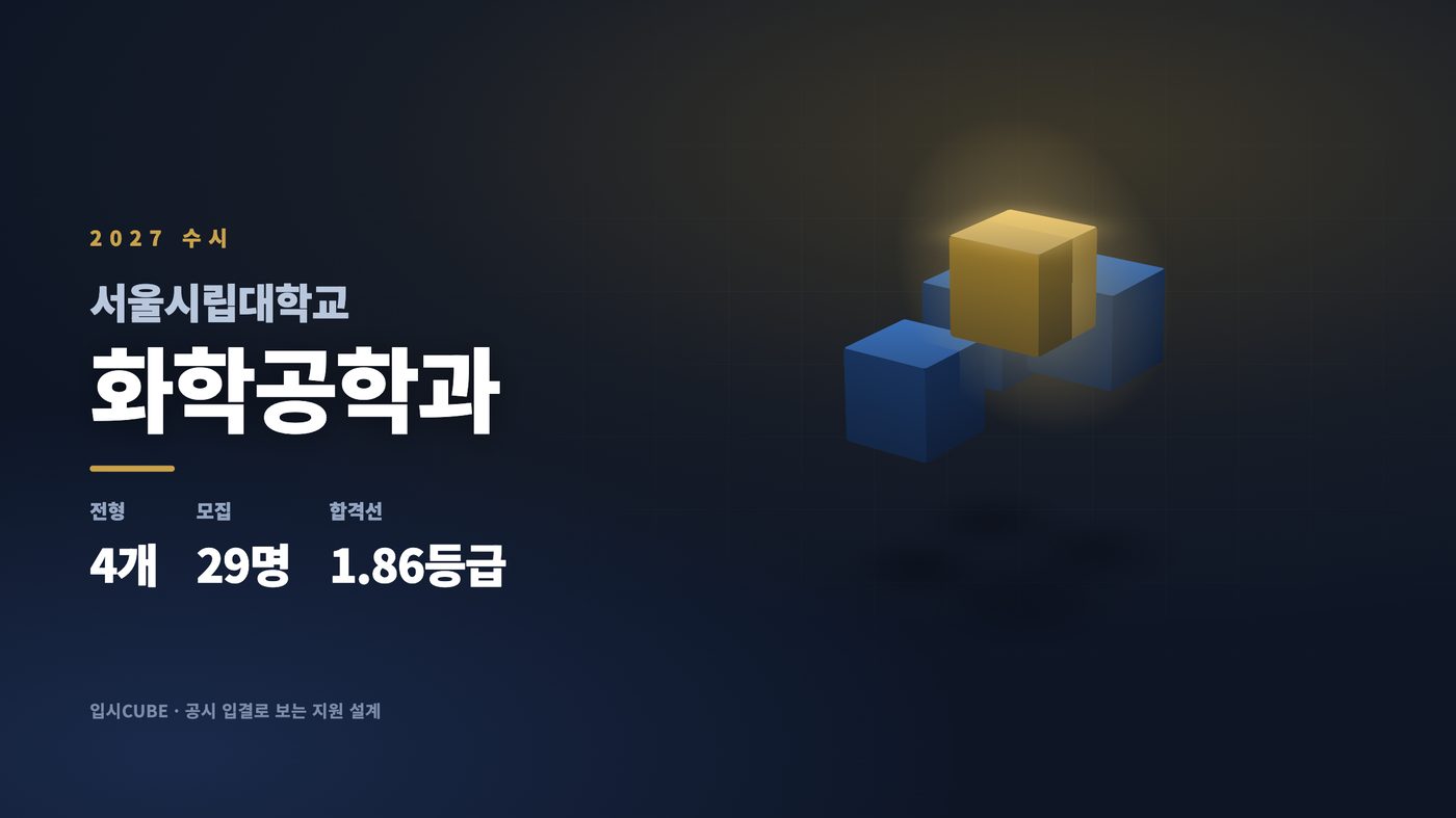 서울시립대 화학공학과