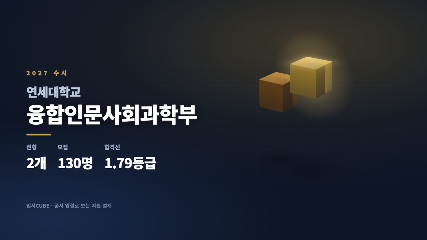 연세대 융합인문사회과학부